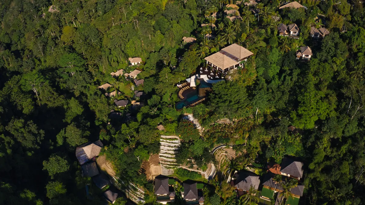 The Environment of Hanging Gardens of Bali: A Jungle Stay in Ubud