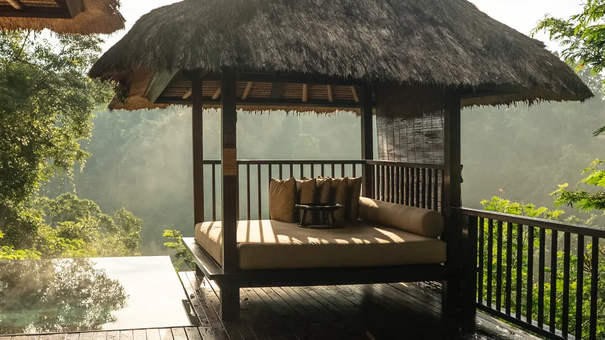 Private luxury wellness villa at Hanging Gardens of Bali in Ubud
